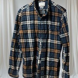 American Heritage Plaid Button-Up Shirt size X-Large